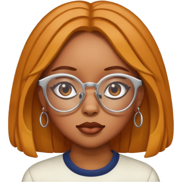 doja cat wear glasses emoji