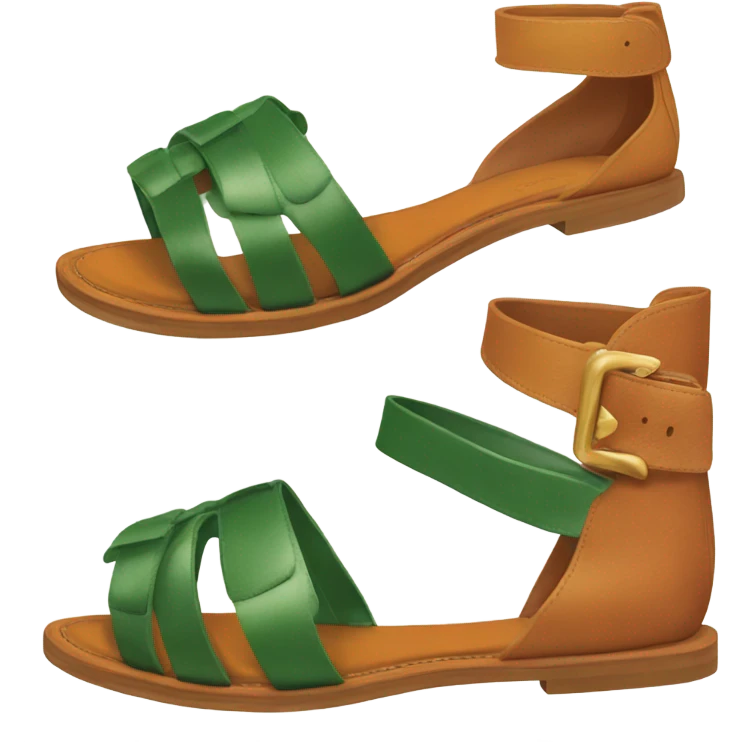 hermès chypre sandals emoji