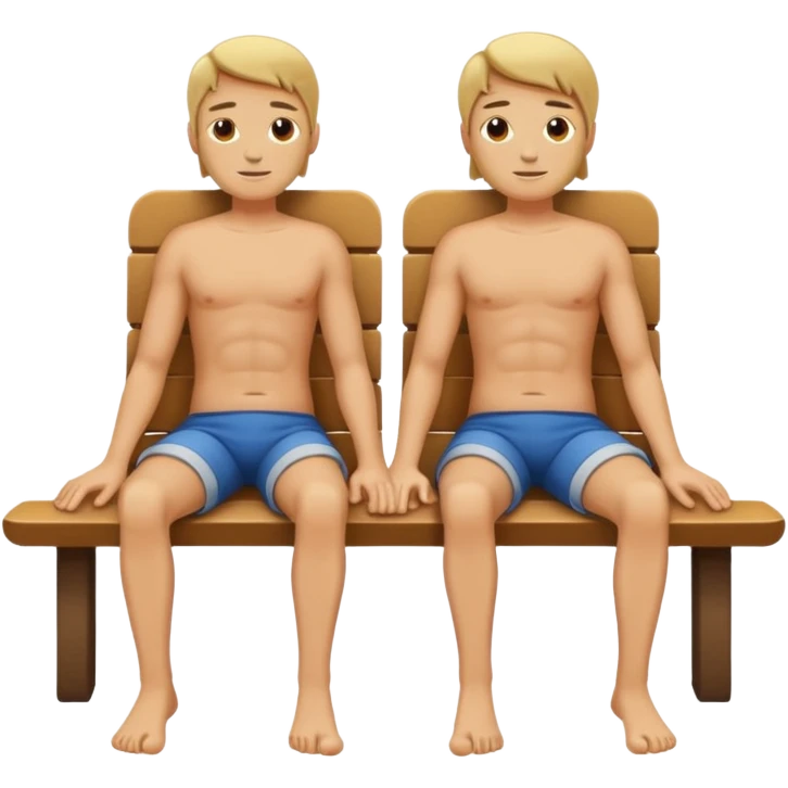 Crossed legs emoji