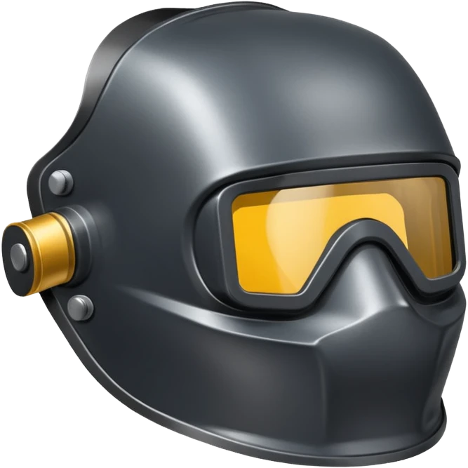 Welding mask emoji