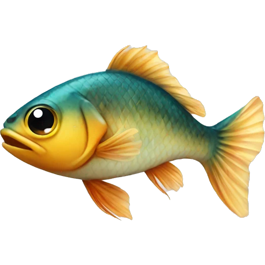 Fish on lash emoji