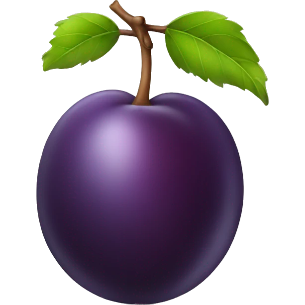 plum emoji