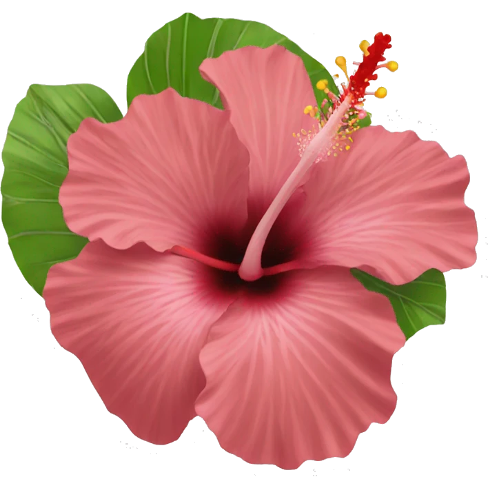 Hibiscus  emoji