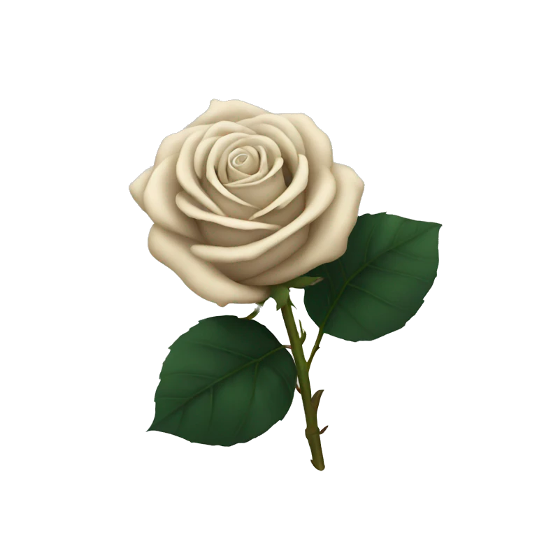 5 Black rose emoji