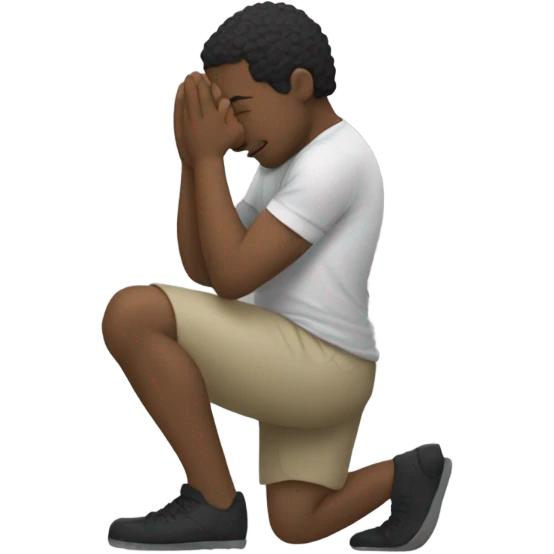 kneeling emoji