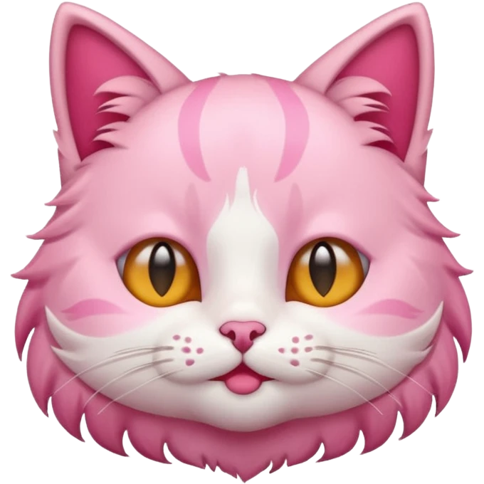 Cat blushing emoji