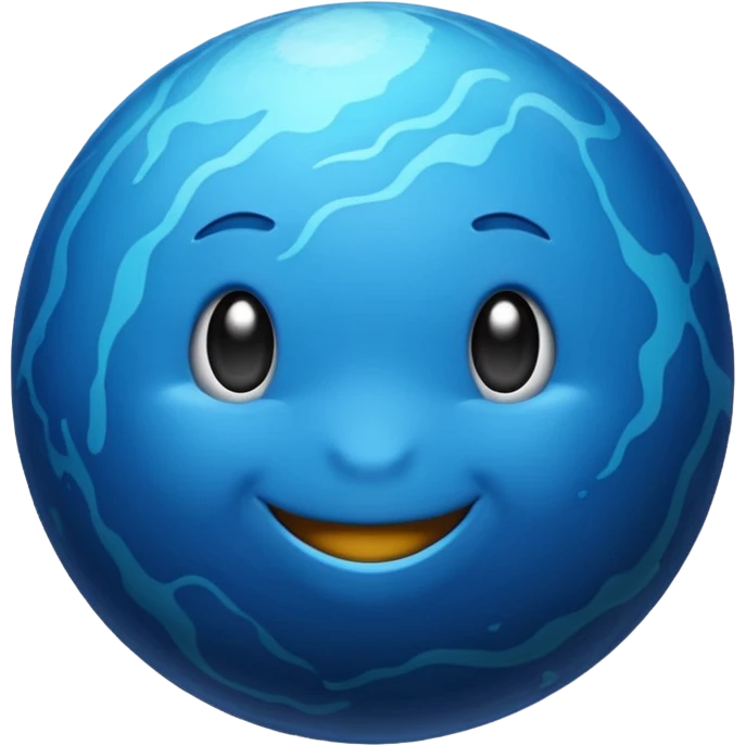 realistic blue planet emoji