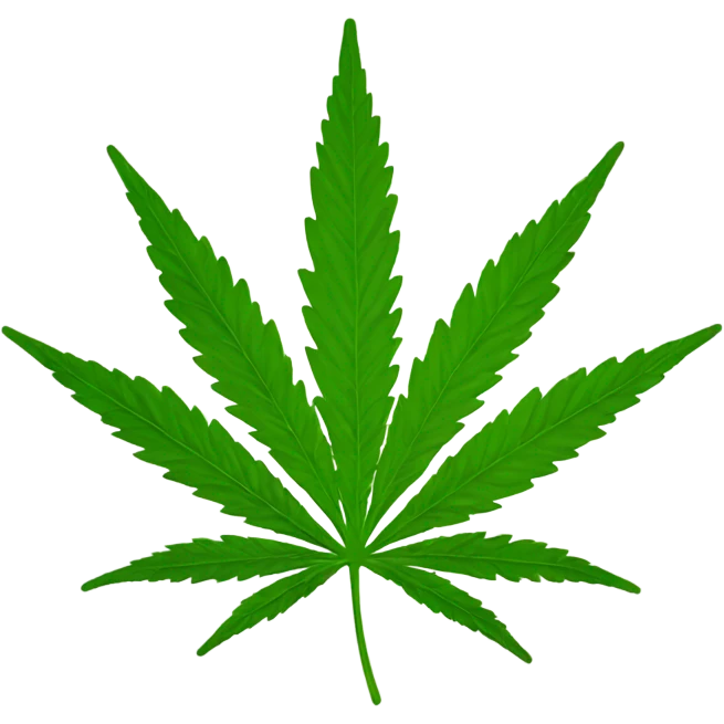 Cannabis leaf emoji