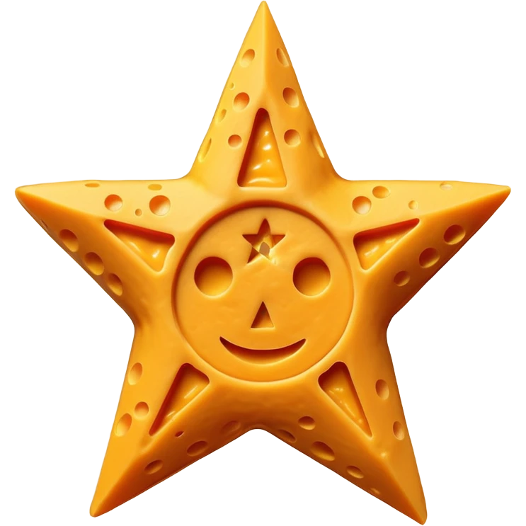 cheese pentagram emoji