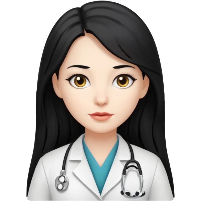  female long haired hotel doctor emoji