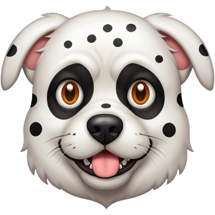 Mad dog  emoji