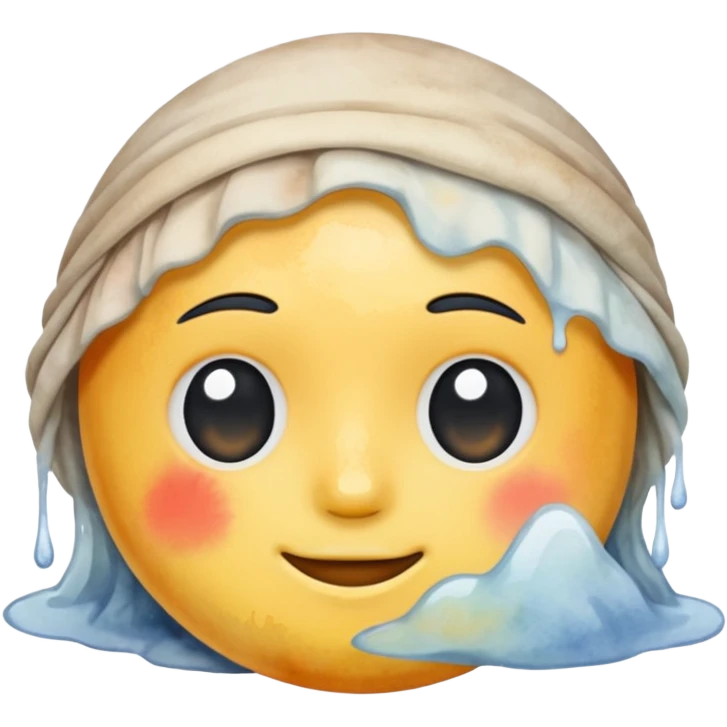 washed-out emoji