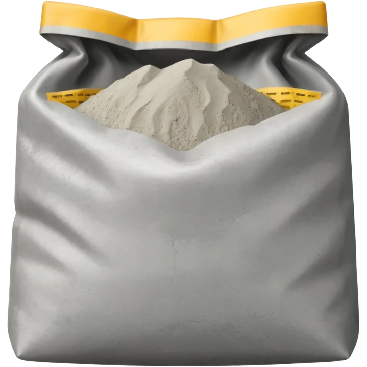 cement powder square bag emoji