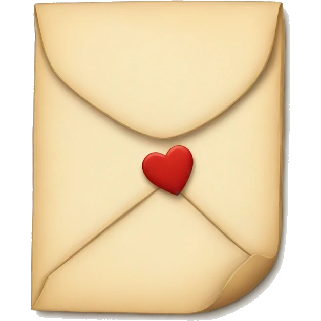 Love letter emoji