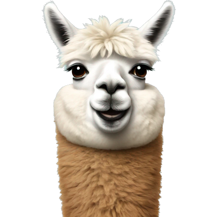 alpaca Kiss  emoji