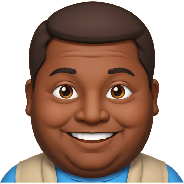 Fat Indian guy emoji