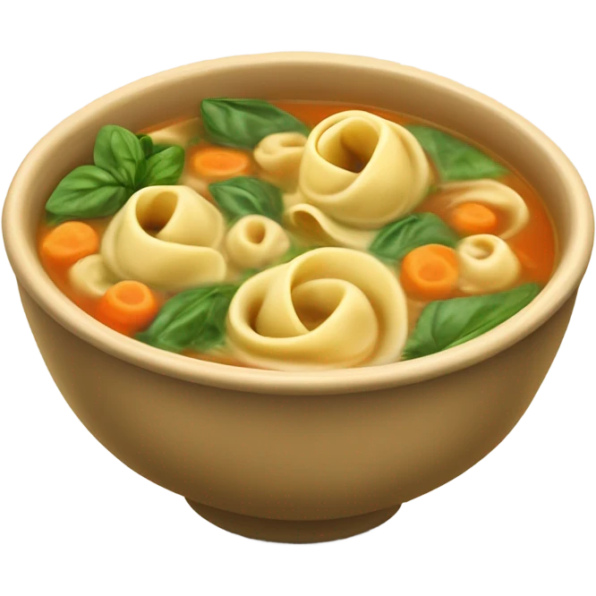 tortellini soup emoji
