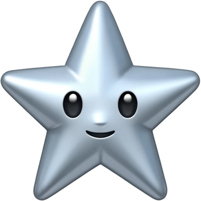 Étoile d'argent  emoji