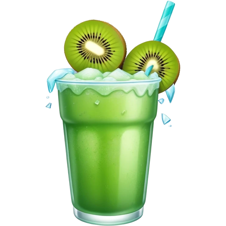 Kiwi slush  emoji