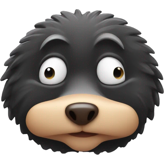 Mole with snout emoji