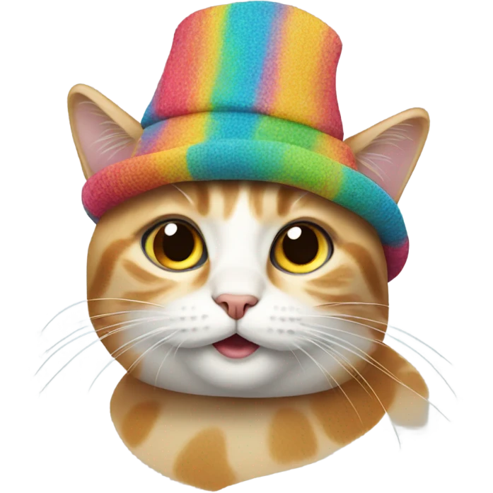 Cat with hat emoji