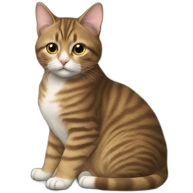 cat sitting on a laptop emoji