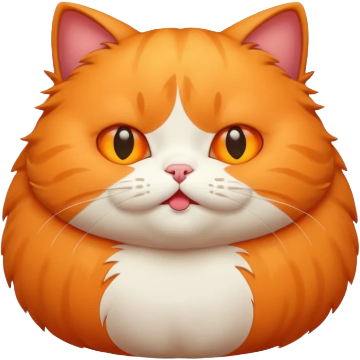 Fat kitty  emoji