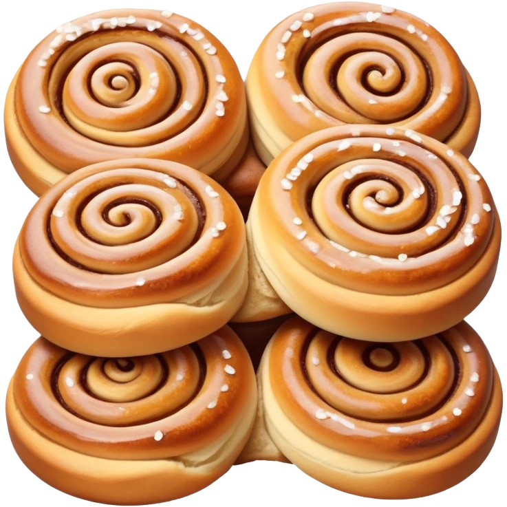 danish cinnamon buns emoji