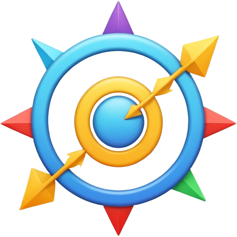 “Emoji symbolizing centripetal federalism, showing power moving from the central core outward, with a strong center and arrows expanding to the edges, flat emoji style, simple and clear, educational icon.” emoji