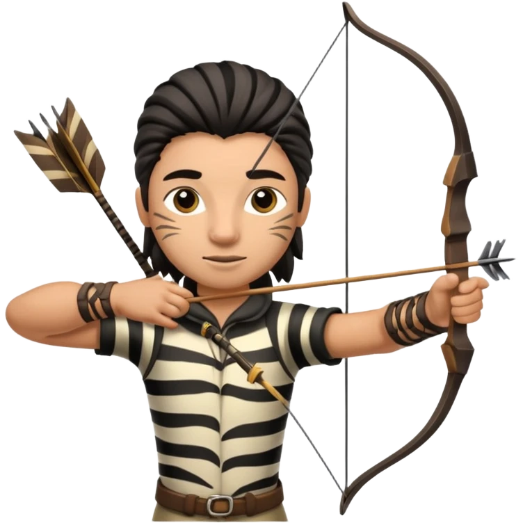 archer wild zebra emoji