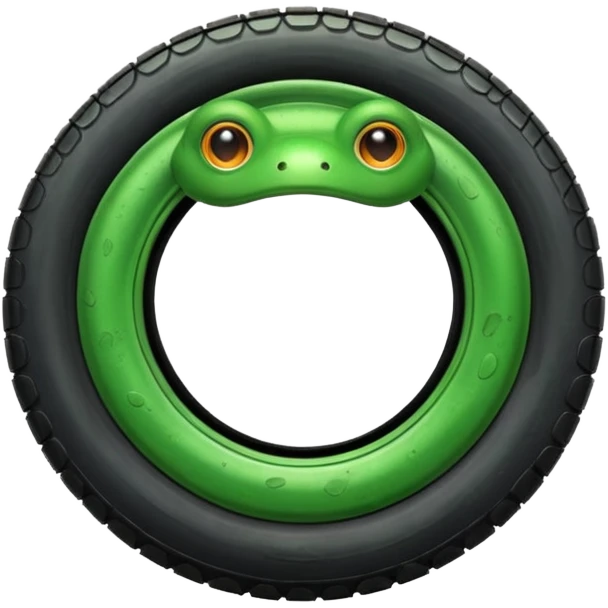 Frog Tire emoji