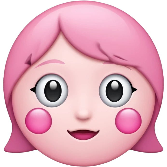 pink small dot emoji