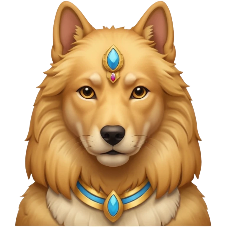 a Protector egypt dog emoji