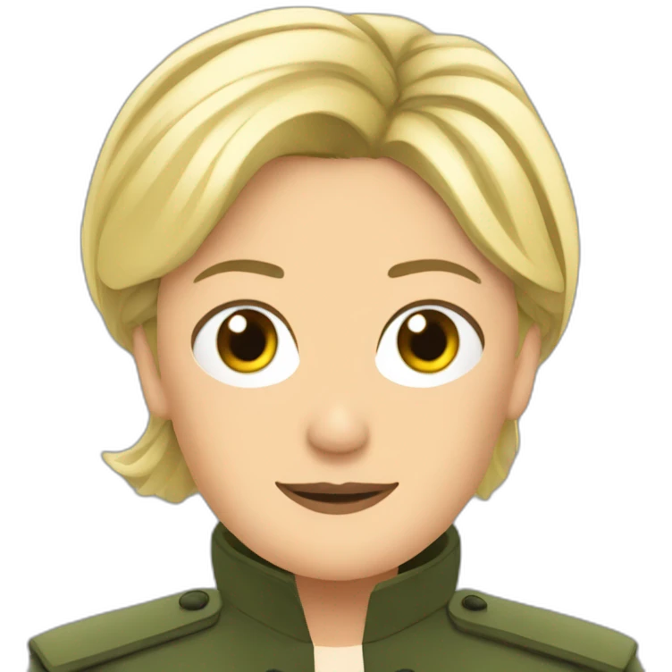 marine le pen emoji