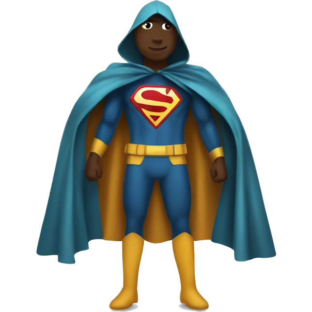 SUPER HERO CAPE emoji