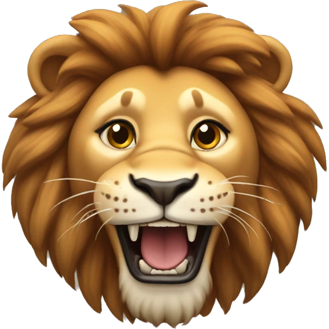 Juggling lion emoji