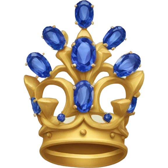 curonne avec plusieurs sapphire emoji