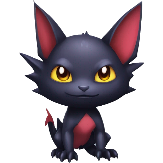 Cool Cute Edgy Chibi Bat-Noibat-Litten-Pokémon-Fakémon-hybrid emoji