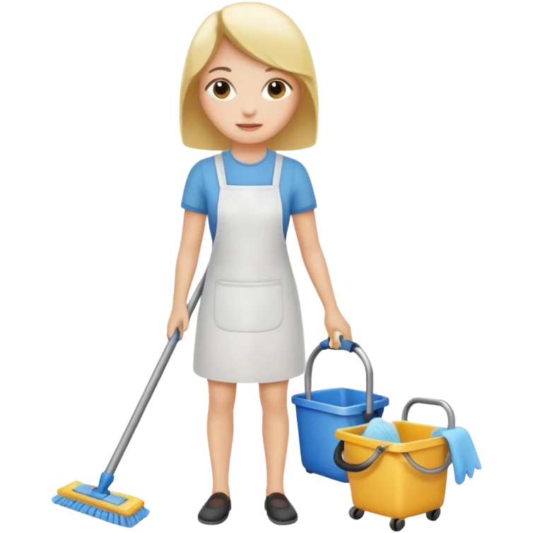 Cleaning emoji