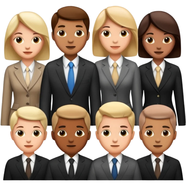 insurer team 3d render emoji