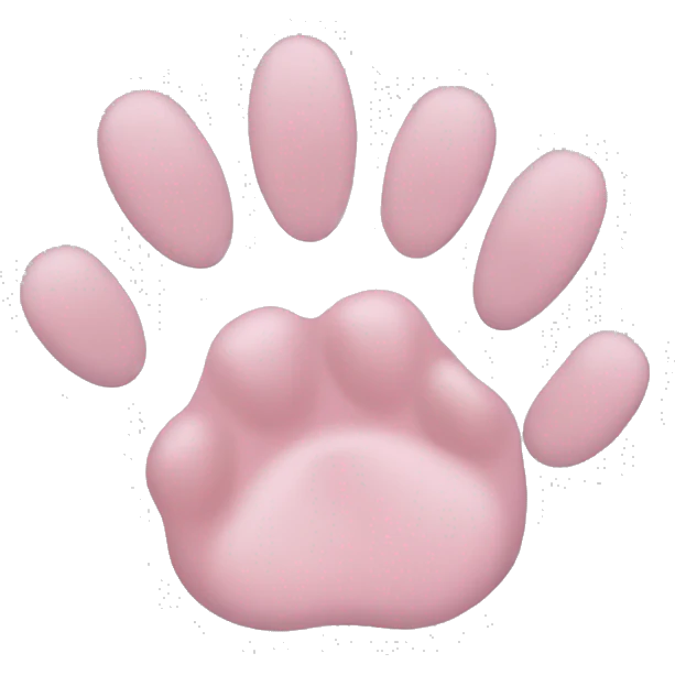 kitty paws hi emoji
