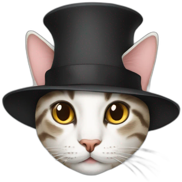 cat in a hat emoji
