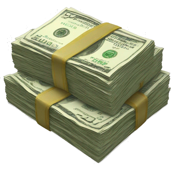 stack of cash emoji