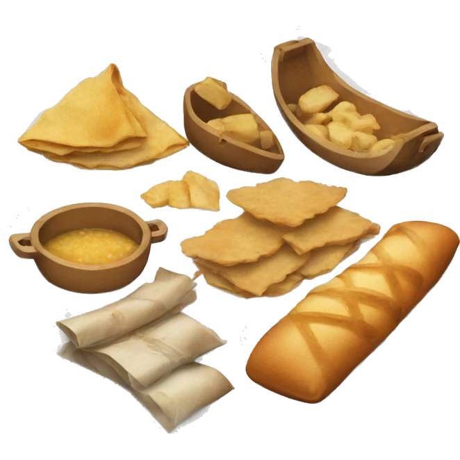 A plate of junks  emoji