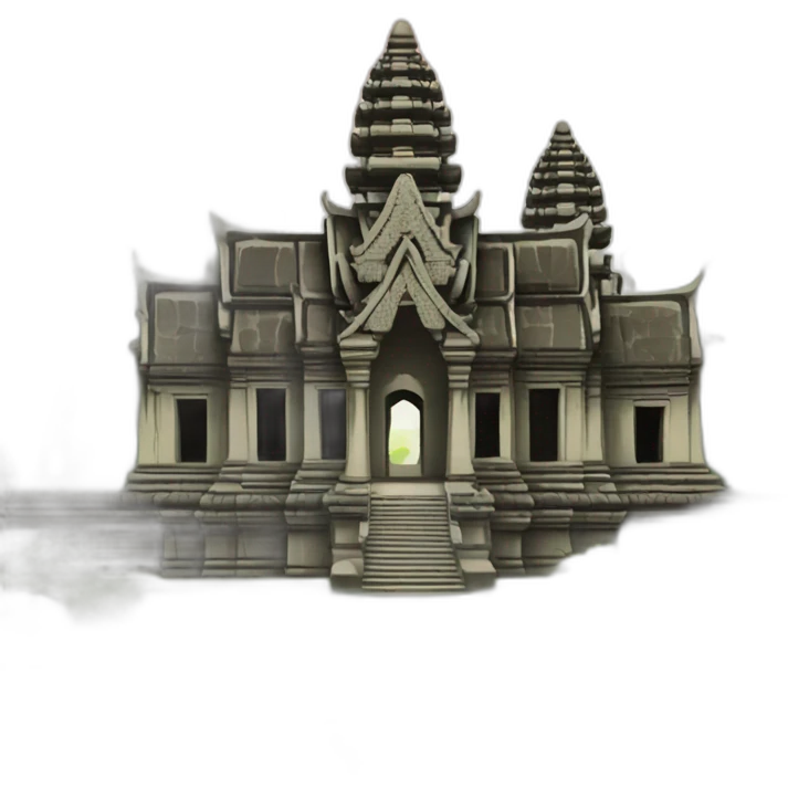 angkor wat temple landscape emoji