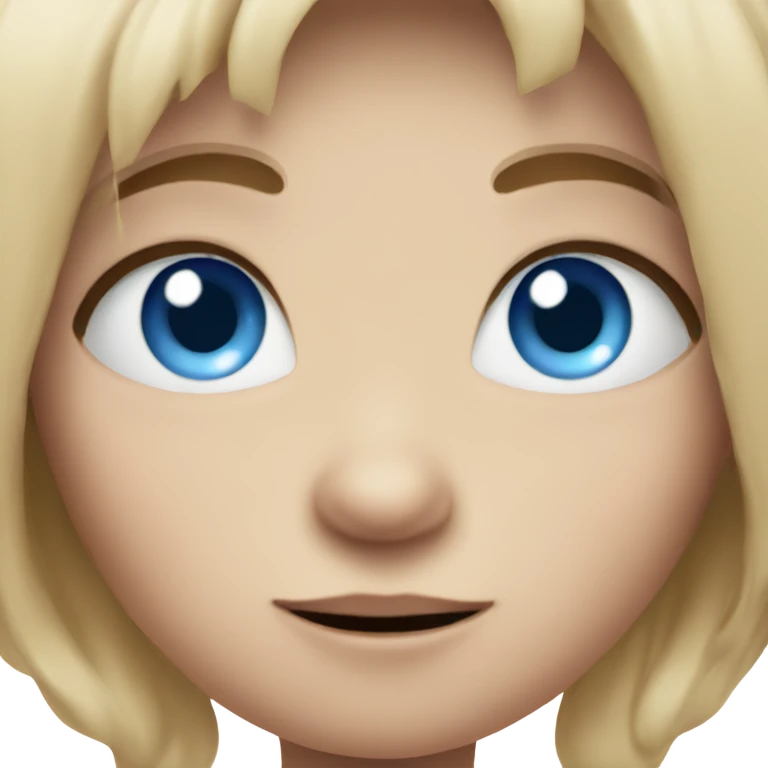 Munchkin with blue eyes emoji