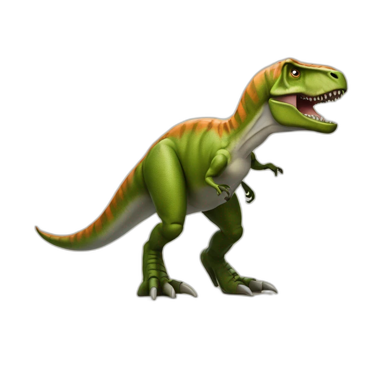 T-rex sur fourmi emoji