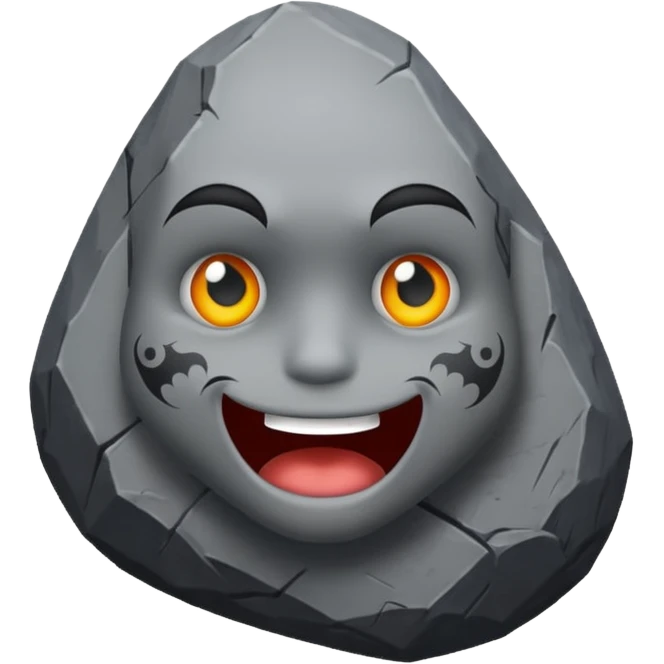 rock with tatoos emoji