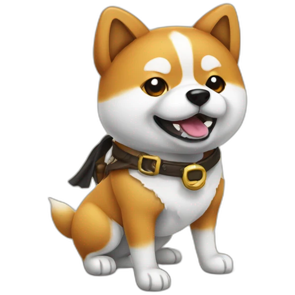 shiba inu pirate emoji