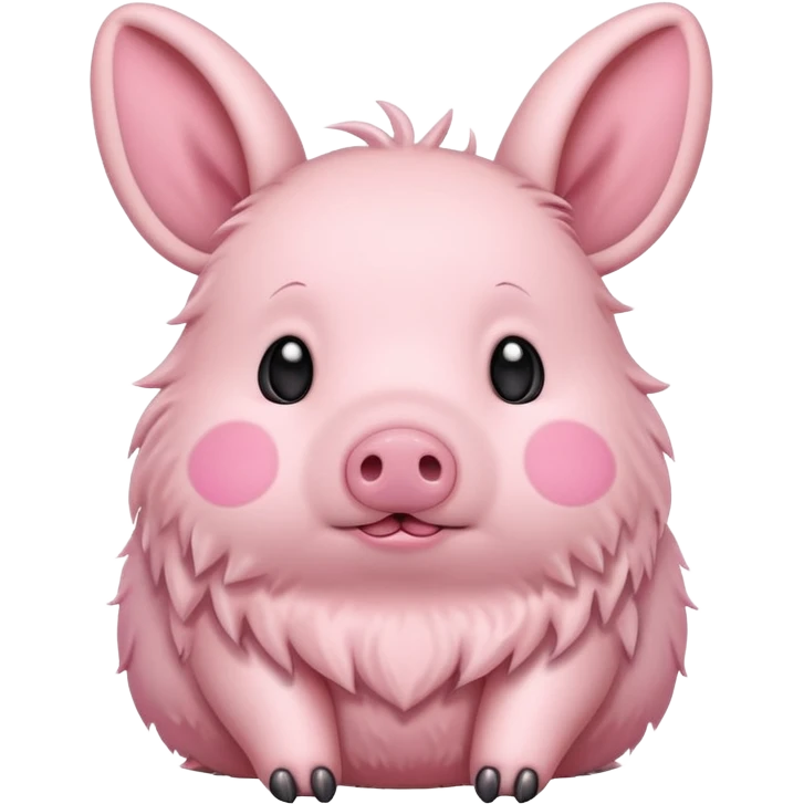 Can you do a mix of a bunny and a pig emoji